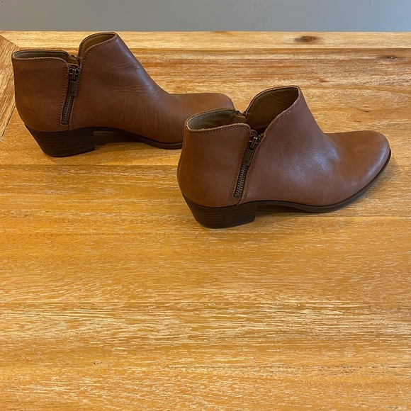 Lucky brand Burklee leather booties SZ 9 - Picture 7 of 11